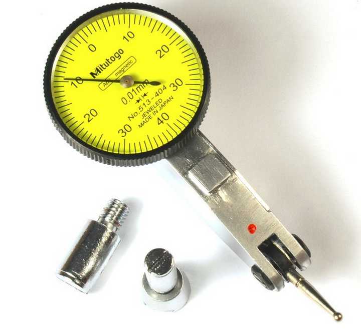 Индикатор рычажный, точность 0,01 мм, (шкала 0-40 мм)